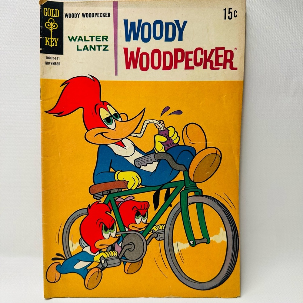Woody Woodpecker Comic Book Walter Lantz Golden Key 10062-811 Nov 1968